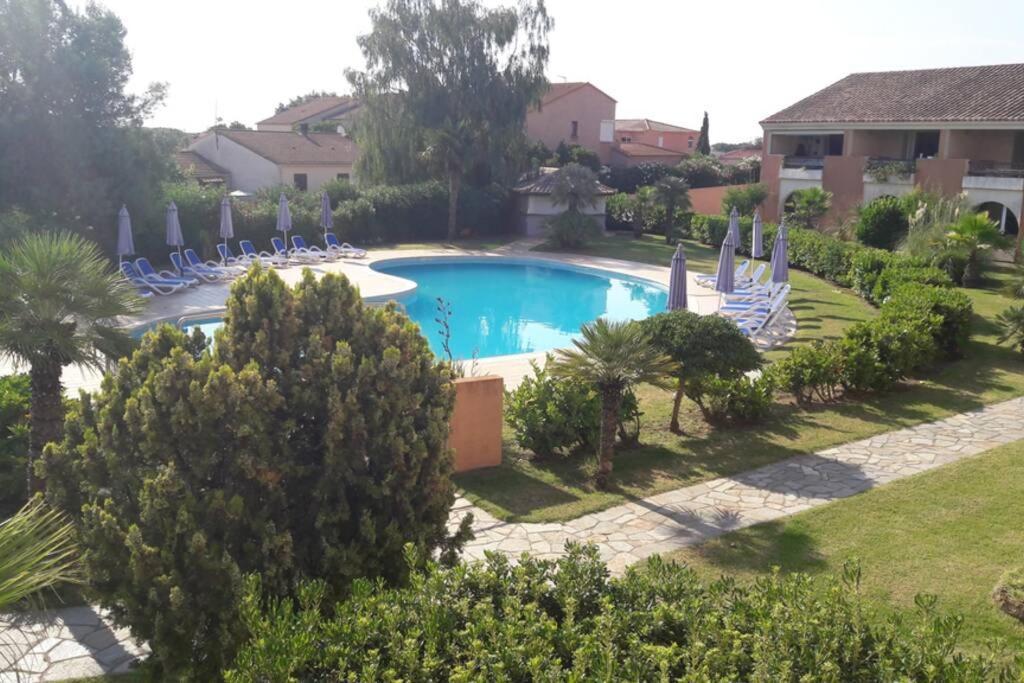 Appartement Les Pieds Dans L'Eau 300 M Plage - 2 Piscines Linguizzetta Exterior photo